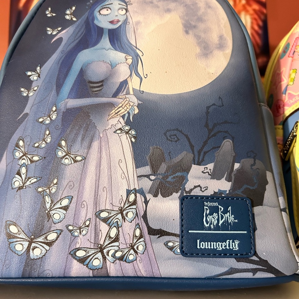 Loungefly Corpse Bride Blue Backpack - image 1